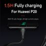 MCDODO 2M 60W/3A Laptop/Mobile/Tablet PD/QC 4.0 Fast Charger & Data Sync Type-C Male/Male Zinc Alloy & Nylon Braided Cable (Brand New/Warranty) Image 5