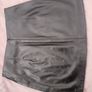 Short black skirt faux leather (Stradivarius size 34) Image 3