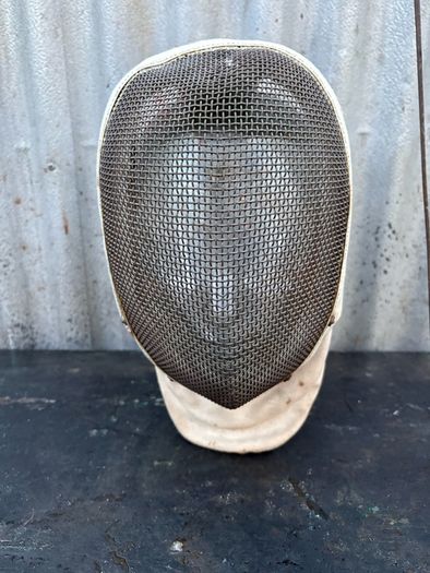 Vintage French Foils, Epee, Sabre and fencing mask. c1920