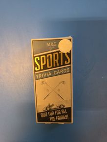Sports Trivia Quiz Cards
