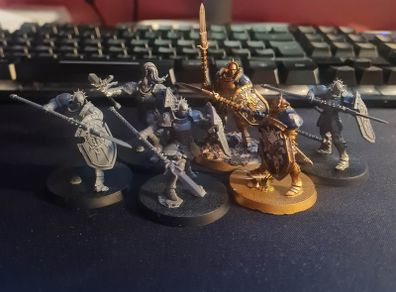 Stormcast Eternals, Vindicators X 7, Warhammer Aos Assembled