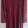 Marks and Spencer Sheer Lace Midi Dress with Camisole Image 6
