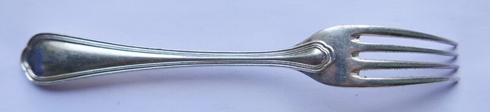 Antique Christofle Silver  Fork 77,2g