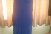 Brand new Zara Trafaluc Navy maxi dress size UK12 EU40 Postage included