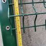 Fence, green mesh with posts Image 3