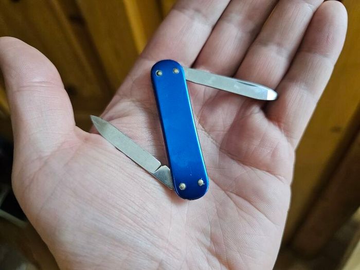 Vintage Alox Victorinox Pocket Pal 58mm Discontinued Model 1980s Collectable Swiss Army Knife