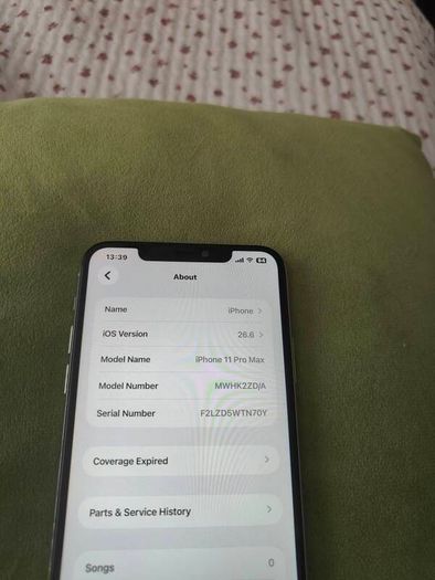 Iphone 11 pro max unlocked 256gb