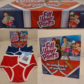 Scavenger Hunt Game, hilarious fill your pants game
