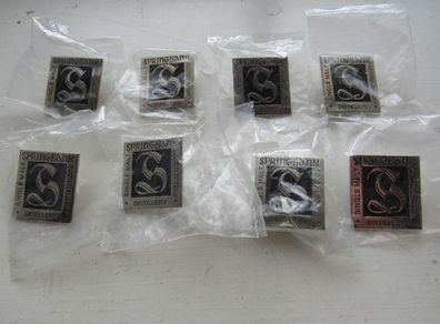 New 8 x Springbank whisky badges - Price is for all 8