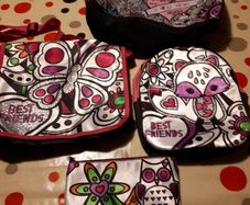 Matching girls bag set of 4