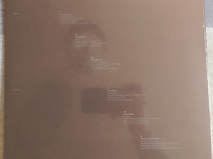Various - LovesVinyl # 01 LP (2019) Folk Compilation Ye Vagabonds, Lisa O'Neill BRAND NEW SEALED