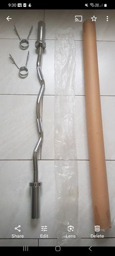 2xbrand new olympic weight lifting bars