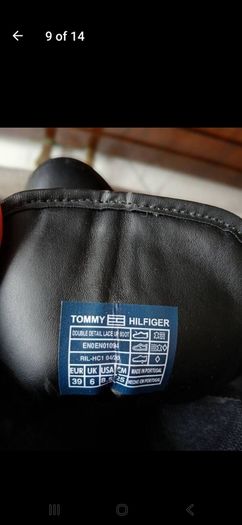 Tommy Jeans leather boots  Excellent condition