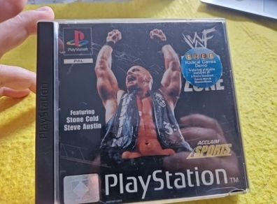 WF War Zone Wrestling PlayStation1 Ps1 PlayStation2 Ps2 games Original