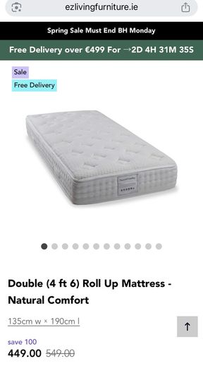 double bed