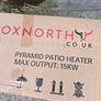 OxNorth Pyramid Patio Heater Brand New Boxed Image 3