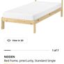 IKEA NEIDEN Montessori Floor Bed  Solid Pine Excellent Condition Image 2