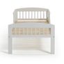 Toddler Bed Frame White Image 5