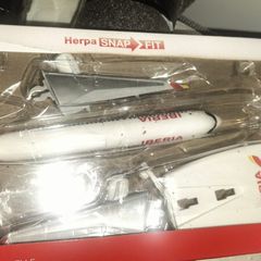 Herpa Snap Fit Iberia Airplane PVC model