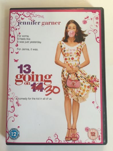 13 Going On 30 [2004] Jennifer Garner, Mark Ruffalo, Judy Greer & Andy Serkis [Movie DVD]