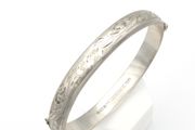 Vintage 1979 Sterling Silver Bangle