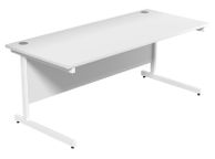 main image for ad NEW 1800 x 800mm Straight Office Desk White