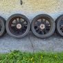 R20 5X120 BMW 930M staggered alloy wheels with tyres Image 4