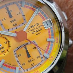 Watch Seiko Aka Alba Chronograph.