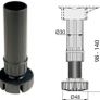 4 adjustable furniture/cabinet legs Image 4