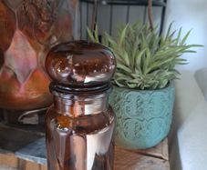 Vintage apothecary jar