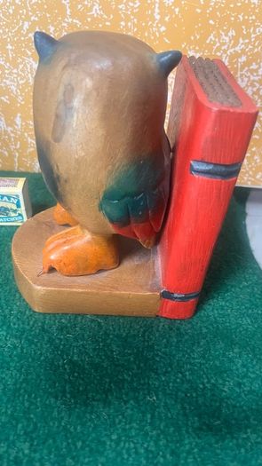 Timber Owl Book-end