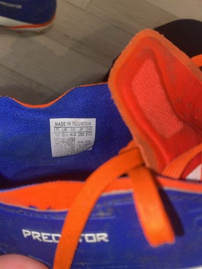 addidas predator size UK 9.5