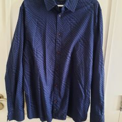 Ted Baker cotton long sleeve shirt in very good condition with no issues and has been dry cleaned see last two photos for exact measurements FREE STANDARD POSTAGE INCLUDED