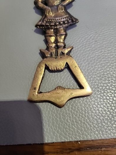 Bottle opener brass vintage