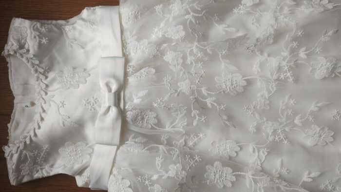 Baby Girl Christening Dress and Hat 6-months