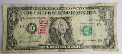 2003 Series A Uncirculated 1 Binary Notes That You Just Dont See Every Day