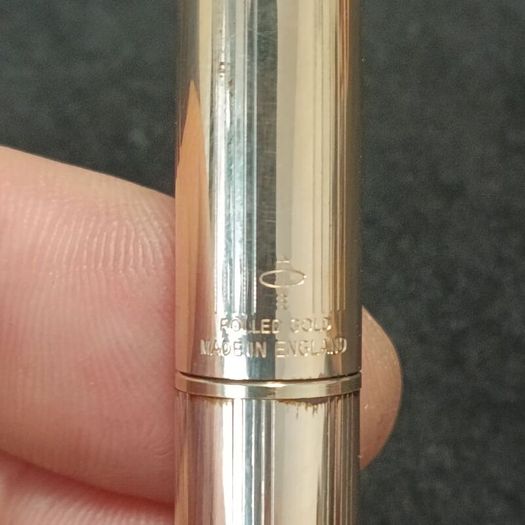 1968 Parker pen with a rolled-gold finish