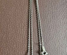Silver pendant with jade necklace