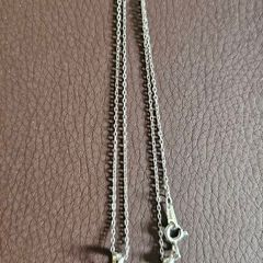 Silver pendant with jade necklace