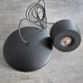 New Set of 4 Intra Lighting Biba Edgy LED Pendant Lights Matte Black Designer Image 3