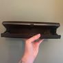 Black Satin Clutch bag Image 3