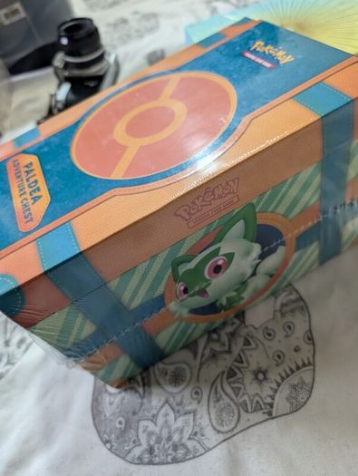 pokemon paldea adventure box sealed