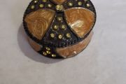 Trinket box metal enameled