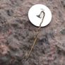 Vintage Vladimir Lenin Soviet Union Workers Cap Pin Image 3