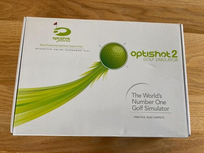 Optishot 2 Golf Simulator with turf upgrade & matt