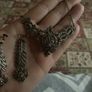marcasite silver necklace and earrings Image 3