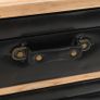 Drawer Cabinet Solid Fir Wood 80x36x75 cm Image 2