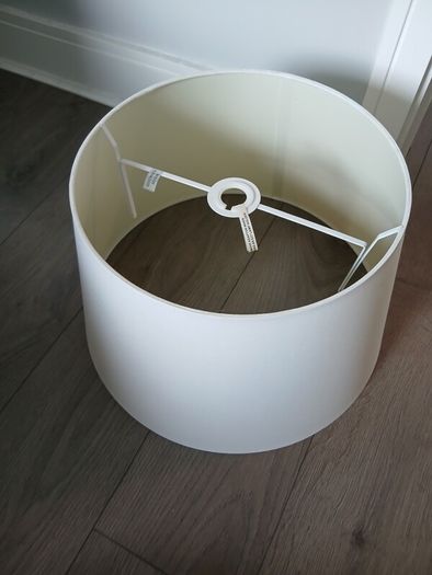 Cream lamp shade