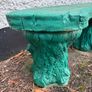 Reconstituted stone garden bench Image 2