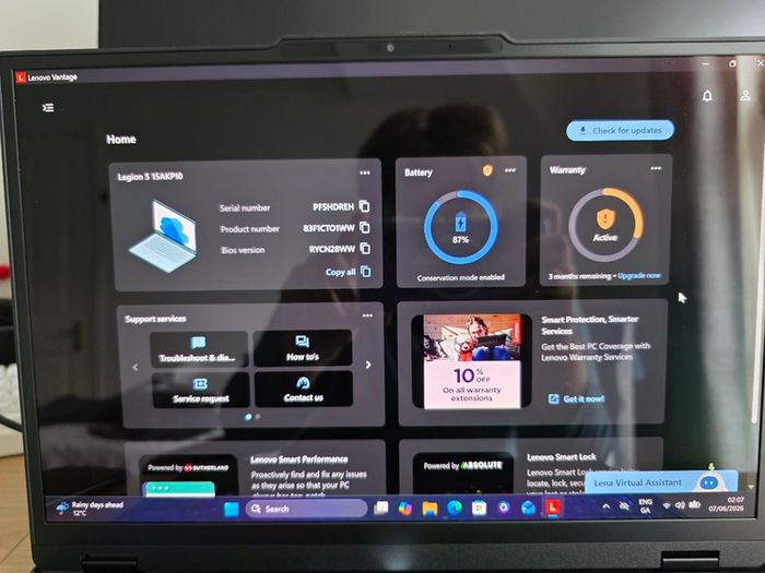 Lenovo Legion 5 RTX 5070 8GB | Ryzen AI 7 | 32GB RAM | OLED 165Hz | Premium Warranty 2026